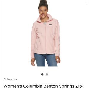 NWT pink Columbia fleece!